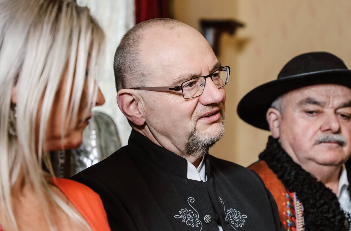Wernisaż wystawy "Małe Wielkie Wadowice" i choinka w Domu Rodzinnym