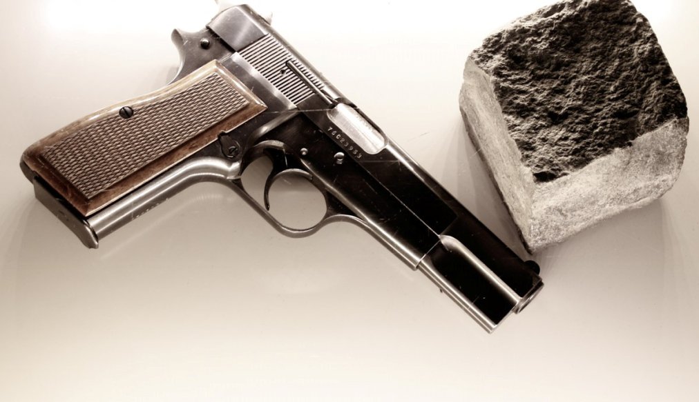 Pistolet Browning, z którego Ali Agca strzelał 13 maja 1981 roku