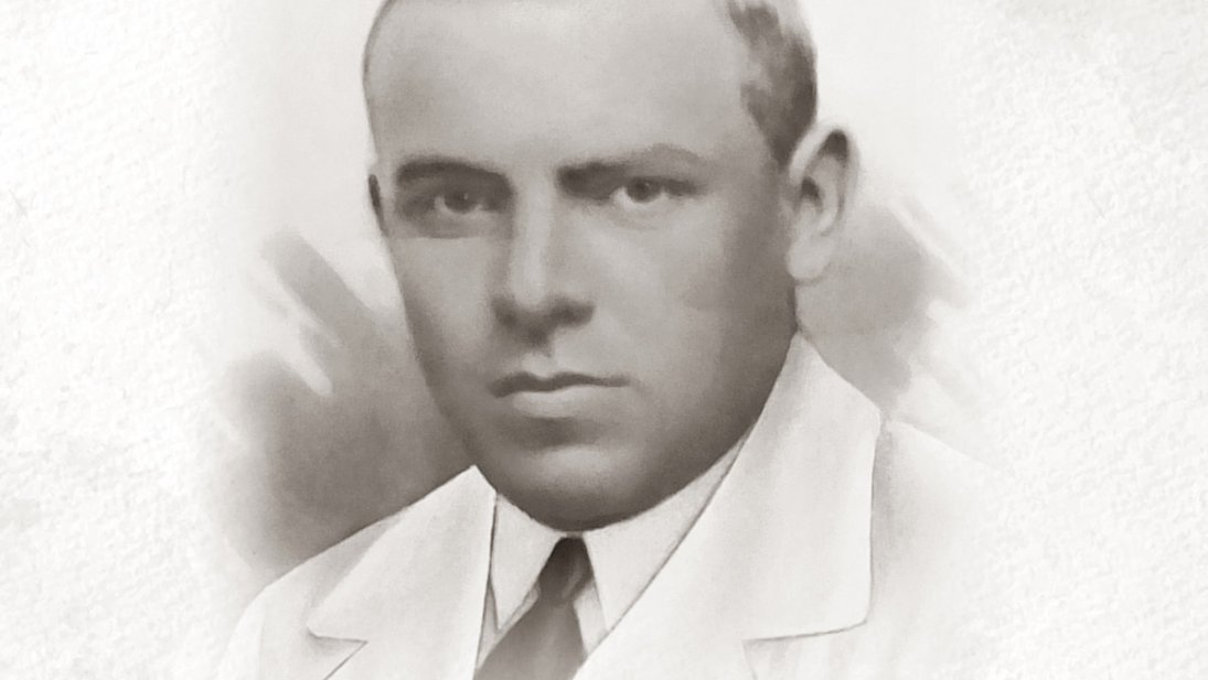 Edmund Wojtyła jako lekarz - portret