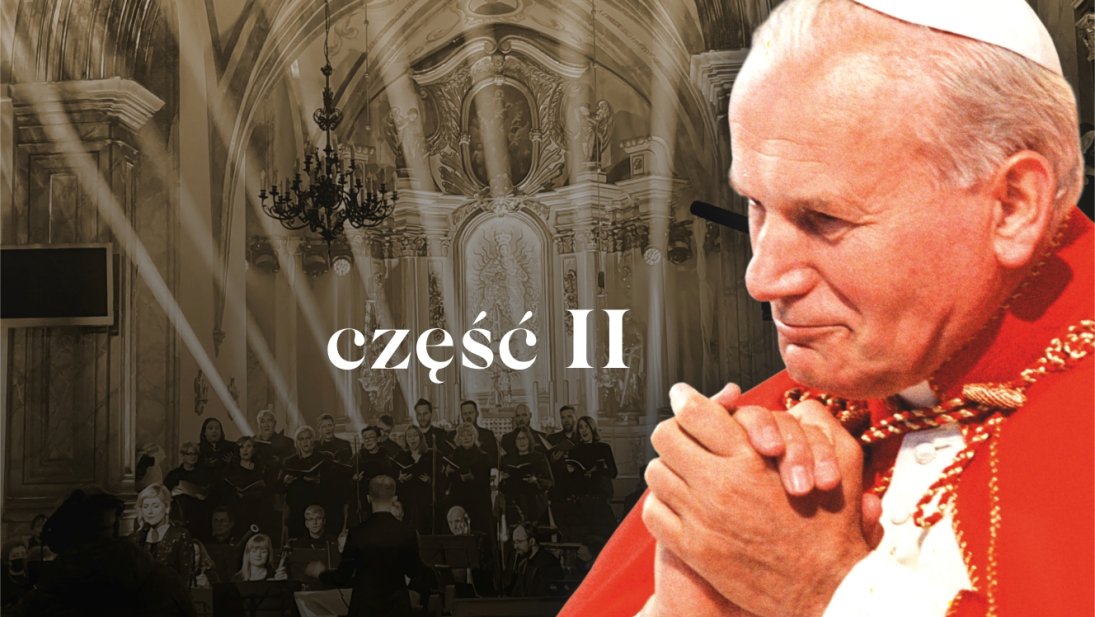Baner koncertu "Ojczyzna nasze być i nasze mieć"
